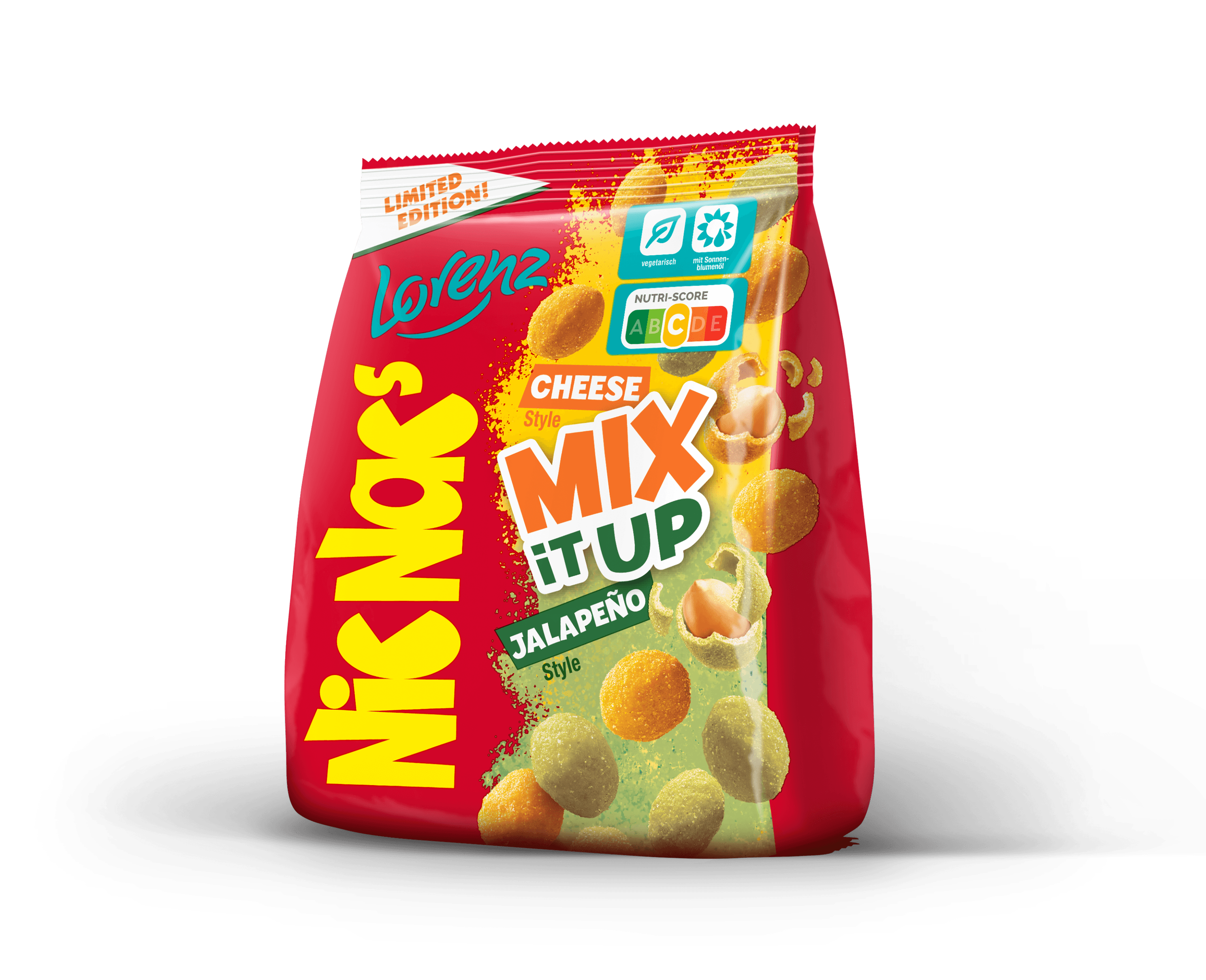 NicNac's Mix it up Cheese & Jalapeno 110g (Packshot)